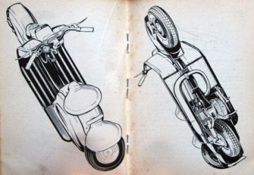 NSU Lambretta 150 ccm Owner Manual 1954 (6851)